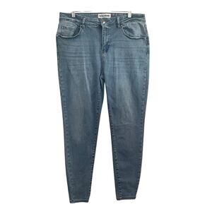 Disclosure Jeans Womens 15/32 Light Wash High Rise Skinny Stretch Denim Pants